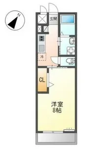 ムーンガーデン【201号室】の間取り