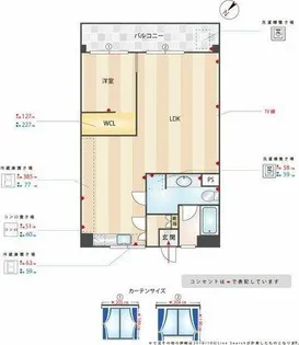 福岡県福岡市南区大橋1丁目【マンション】の間取り