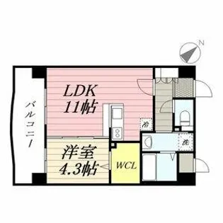 福岡県福岡市東区松島1丁目【マンション】の間取り