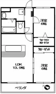 福岡県太宰府市向佐野1丁目【マンション】の間取り
