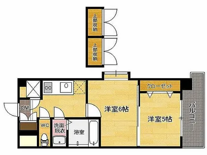 福岡県福岡市東区千早5丁目【マンション】の間取り