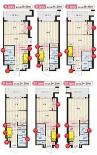 福岡県福岡市東区千早5丁目【マンション】の間取り