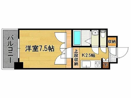 福岡県福岡市東区箱崎ふ頭3丁目【マンション】の間取り