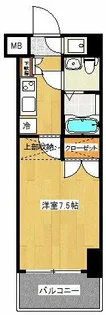No.70 HARBOR SOUTH TOWER【10階】の間取り