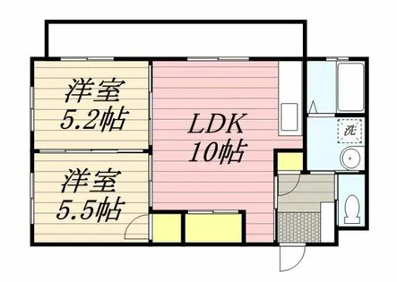 福岡県福岡市南区横手南町【マンション】の間取り