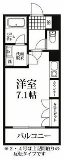福岡県福岡市西区小戸4丁目【マンション】の間取り