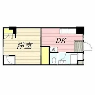 福岡県福岡市中央区赤坂1丁目【マンション】の間取り