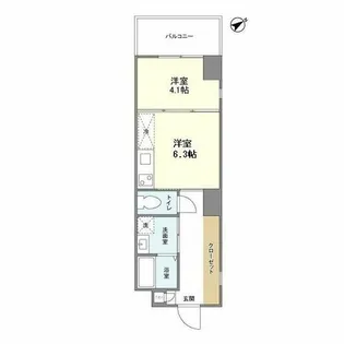 福岡県福岡市南区玉川町【マンション】の間取り