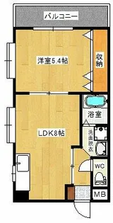 TNアルテミス【3階】の間取り