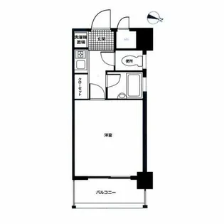 ピュアドームリブレ薬院【7階】の間取り