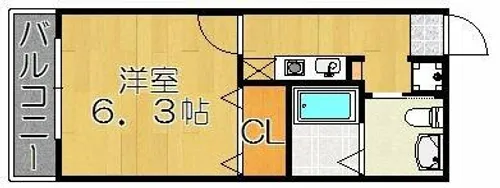 casamento LANDA【2階】の間取り