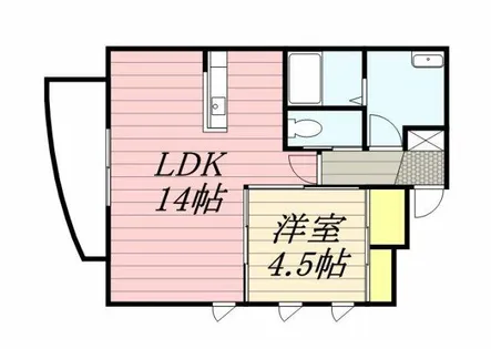 福岡県福岡市西区周船寺3丁目【マンション】の間取り