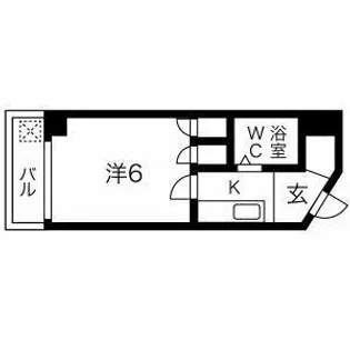 福岡県福岡市中央区梅光園1丁目【マンション】の間取り