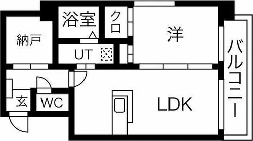 福岡県福岡市博多区東平尾2丁目【マンション】の間取り