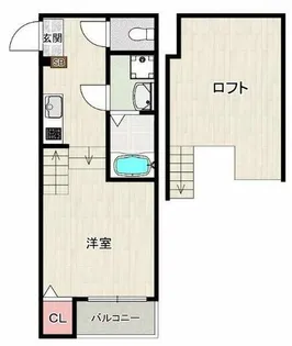 福岡県福岡市城南区西片江2丁目【アパート】の間取り
