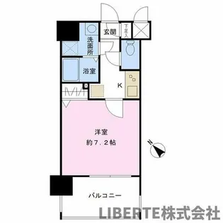 福岡県福岡市博多区博多駅南5丁目【マンション】の間取り