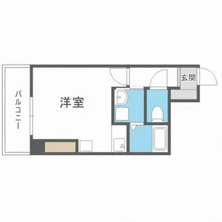福岡県福岡市中央区高砂2丁目【マンション】の間取り