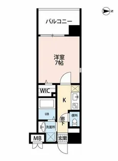 福岡県福岡市東区千早5丁目【マンション】の間取り