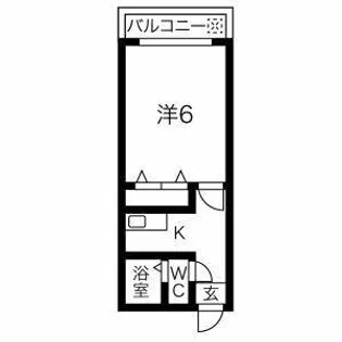 福岡県福岡市南区高宮3丁目【マンション】の間取り