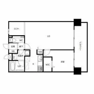 YAKUIN SQUARE【12階】の間取り