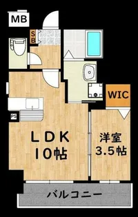 サーレ薬院【8階】の間取り