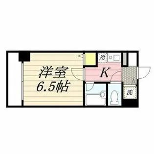 福岡県福岡市中央区荒戸1丁目【マンション】の間取り