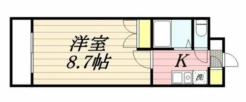 福岡県福岡市中央区梅光園2丁目【マンション】の間取り