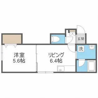 ジョイ発寒【2階】の間取り