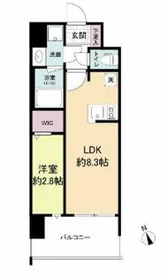 福岡県福岡市東区千早5丁目【マンション】の間取り