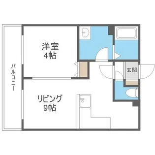 アベニュー224【4階】の間取り