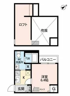 福岡県福岡市南区大橋3丁目【アパート】の間取り