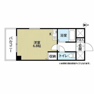 福岡県福岡市早良区原1丁目【マンション】の間取り