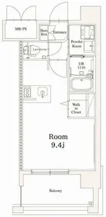 福岡県福岡市東区香椎駅前1丁目【マンション】の間取り