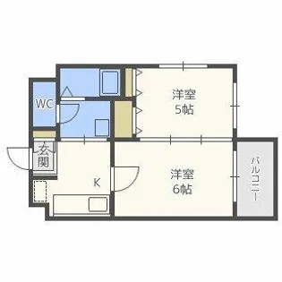 福岡県福岡市博多区住吉4丁目【マンション】の間取り