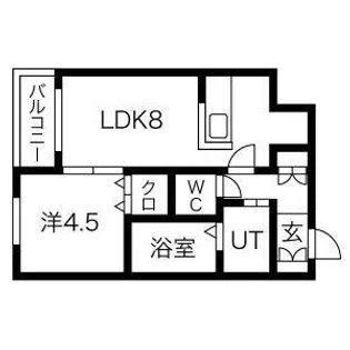 オリエントステージ表参道【7階】の間取り