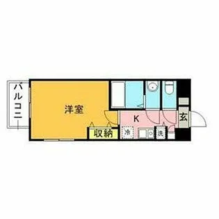 福岡県福岡市中央区薬院4丁目【マンション】の間取り