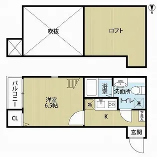 Fis姪浜(フィス)【1階】の間取り