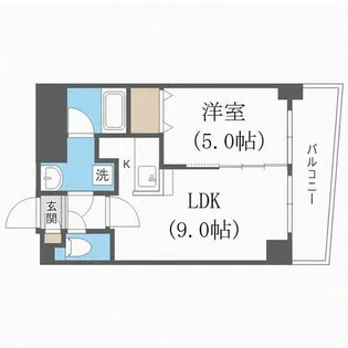 セントポーリアグランデュール【2階】の間取り