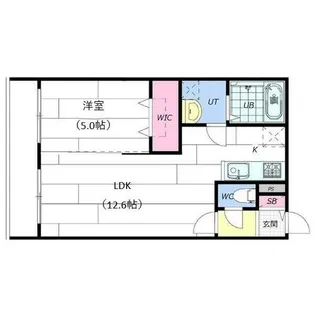 Giulietta【4階】の間取り