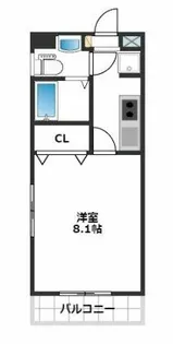 福岡県福岡市中央区平尾1丁目【マンション】の間取り