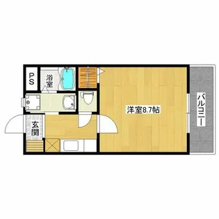 フィオーレサラ【2階】の間取り