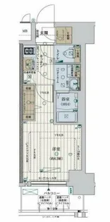 ファーストフィオーレ京橋ブレイニー【6階】の間取り