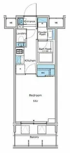 ルフォンプログレ堺筋本町タワーレジデンス【7階】の間取り