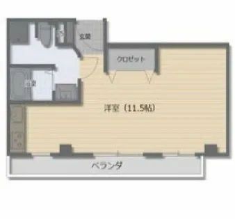 渡辺ビル【4階】の間取り