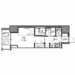 S-RESIDENCE福島玉川Tres【11階】の間取り