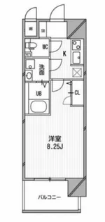 アーデン谷町【8階】の間取り