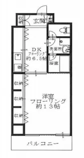ビエラ老松【6階】の間取り