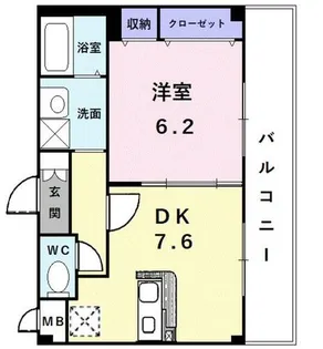 ノース・コート【2階】の間取り