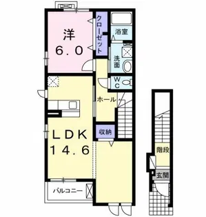 フィオーレ M【2階】の間取り