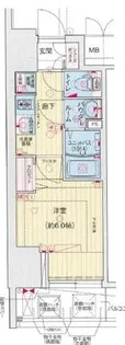 大阪府大阪市福島区吉野2丁目【マンション】の間取り